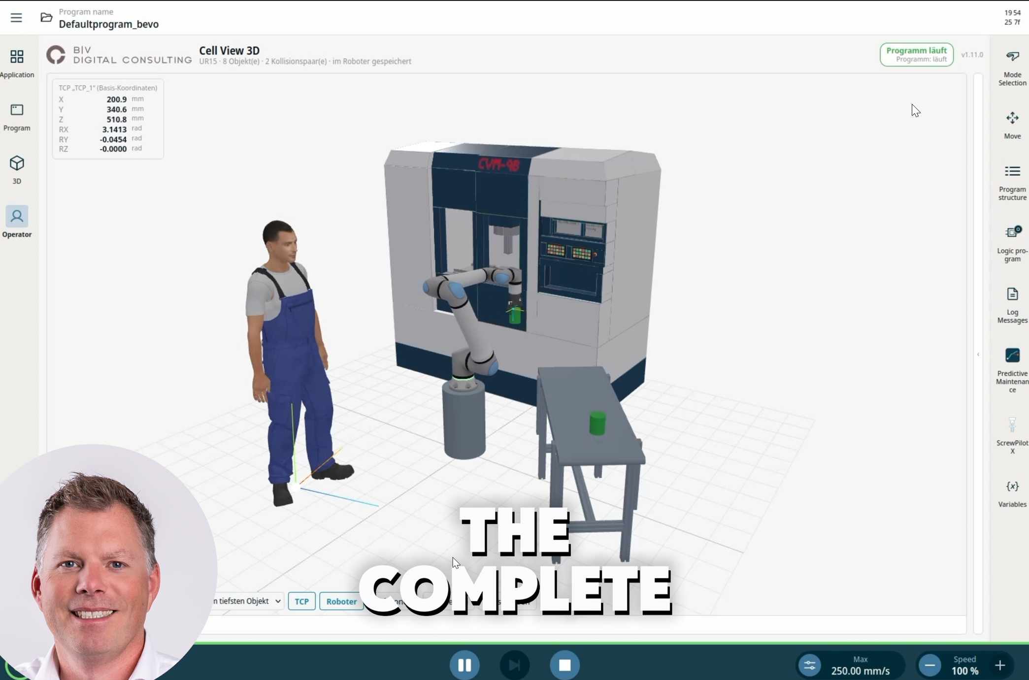 Cell View 3D – URCap für Universal Robots PolyScope X