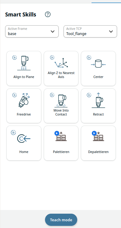 Palletizing Assistant – URCap Screenshot 4 für PolyScope X